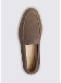 Almond Lewisham Relaxed Suede Loafers