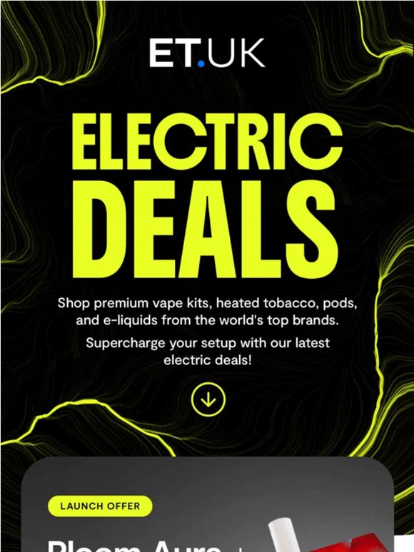 Electric Deals inside! ⚡️