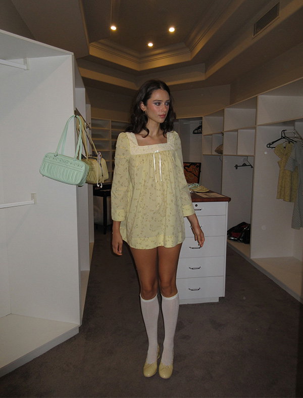Verse Shift Dress - Dream Vine