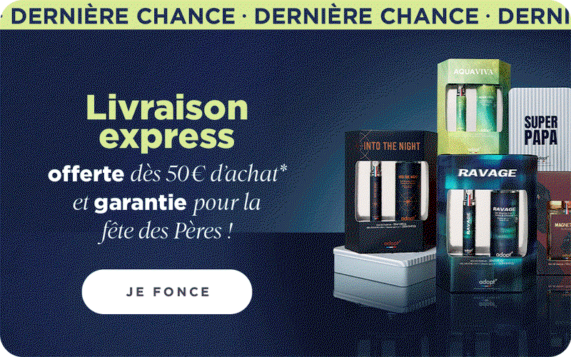 Livraison garantie pour la fête des Pères ! 
