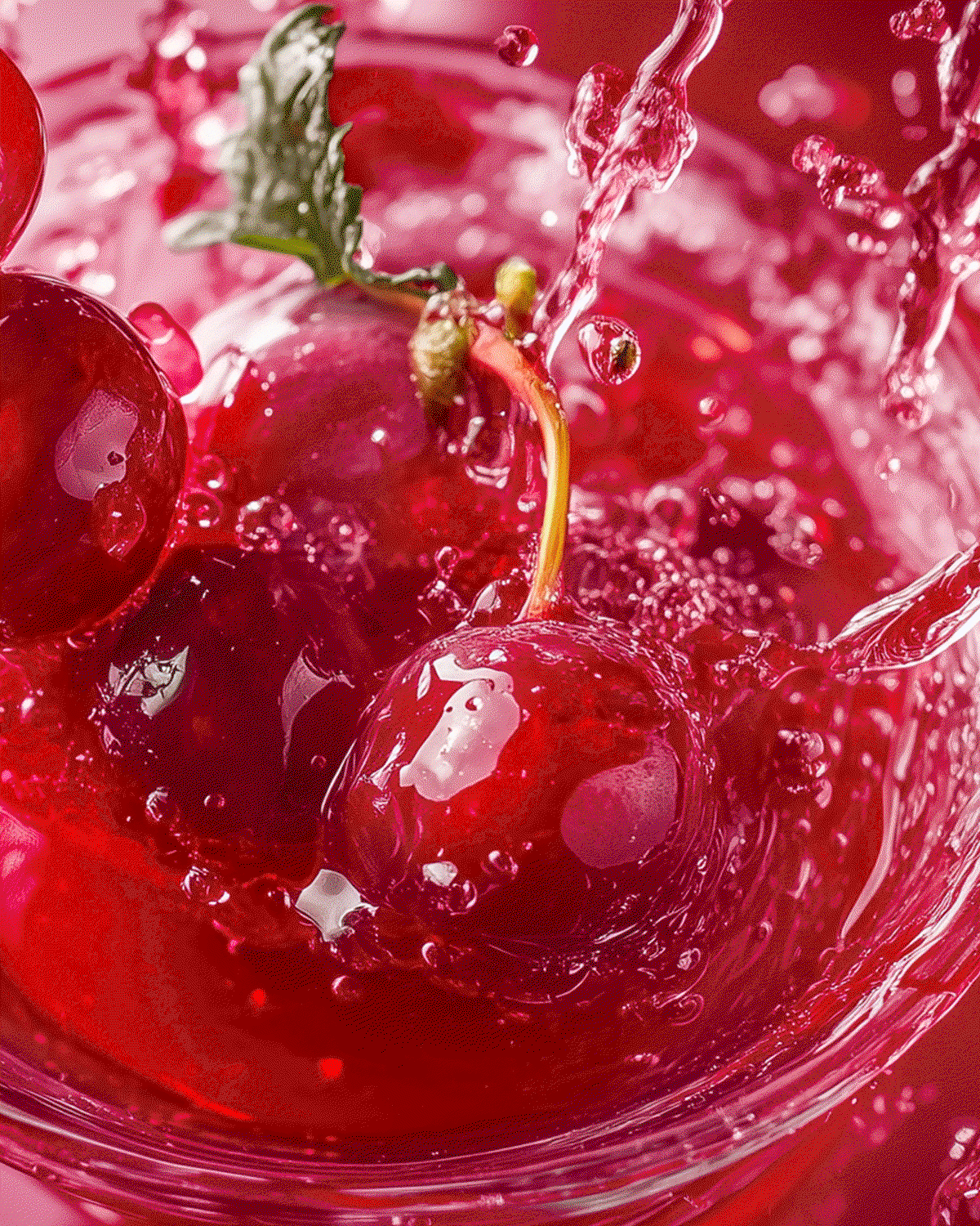 Brume pailletée Chérie Cherry