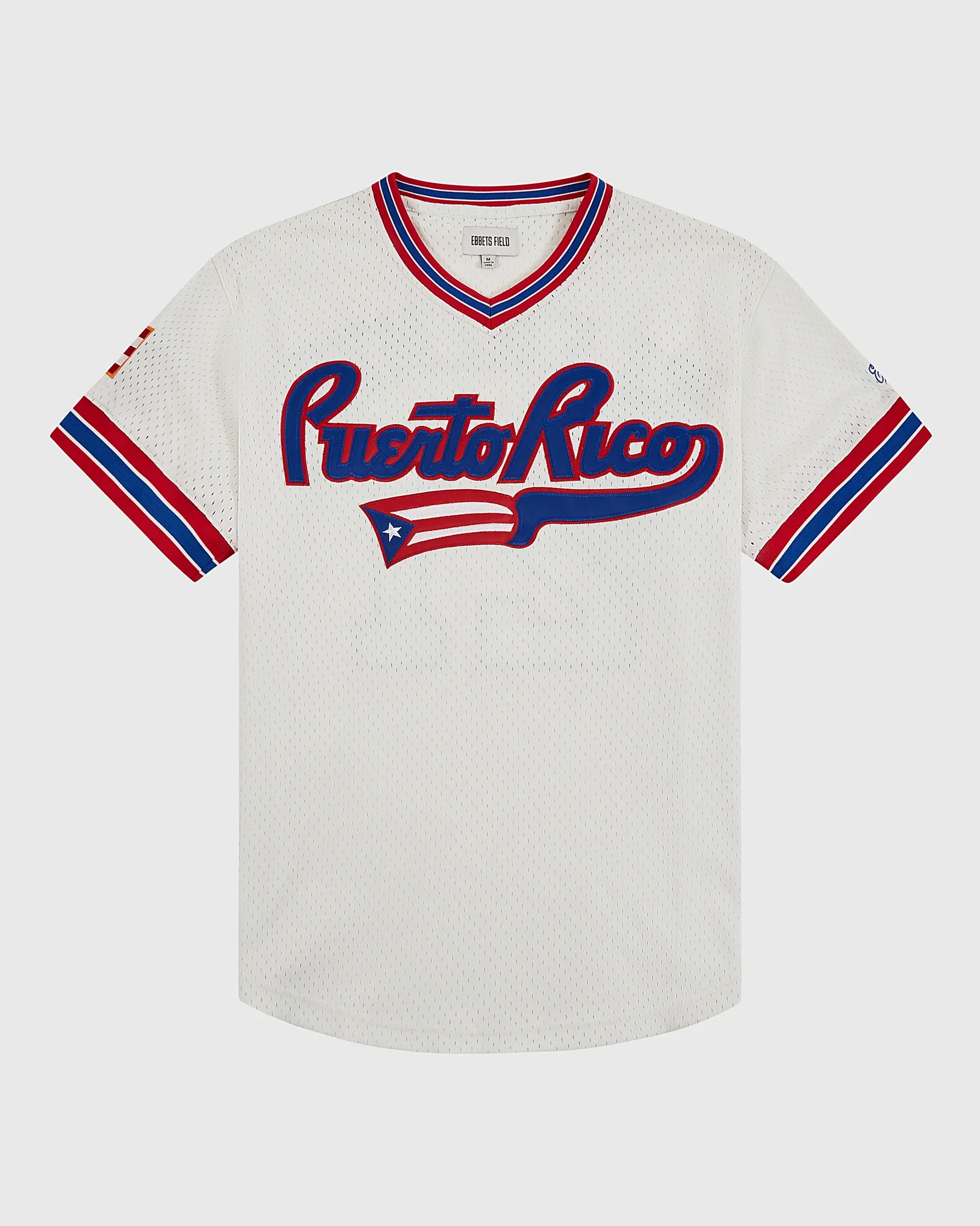 Image of Puerto Rico 1972 National Team Mesh V-Neck Jersey