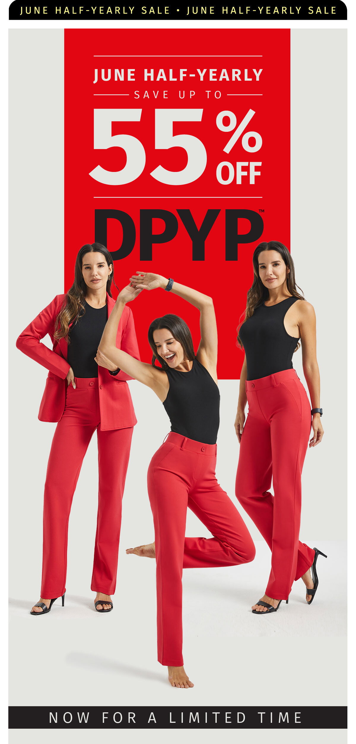 JUNE HALF-YEARLY SALE SUMER DENIM LIMITED TIME