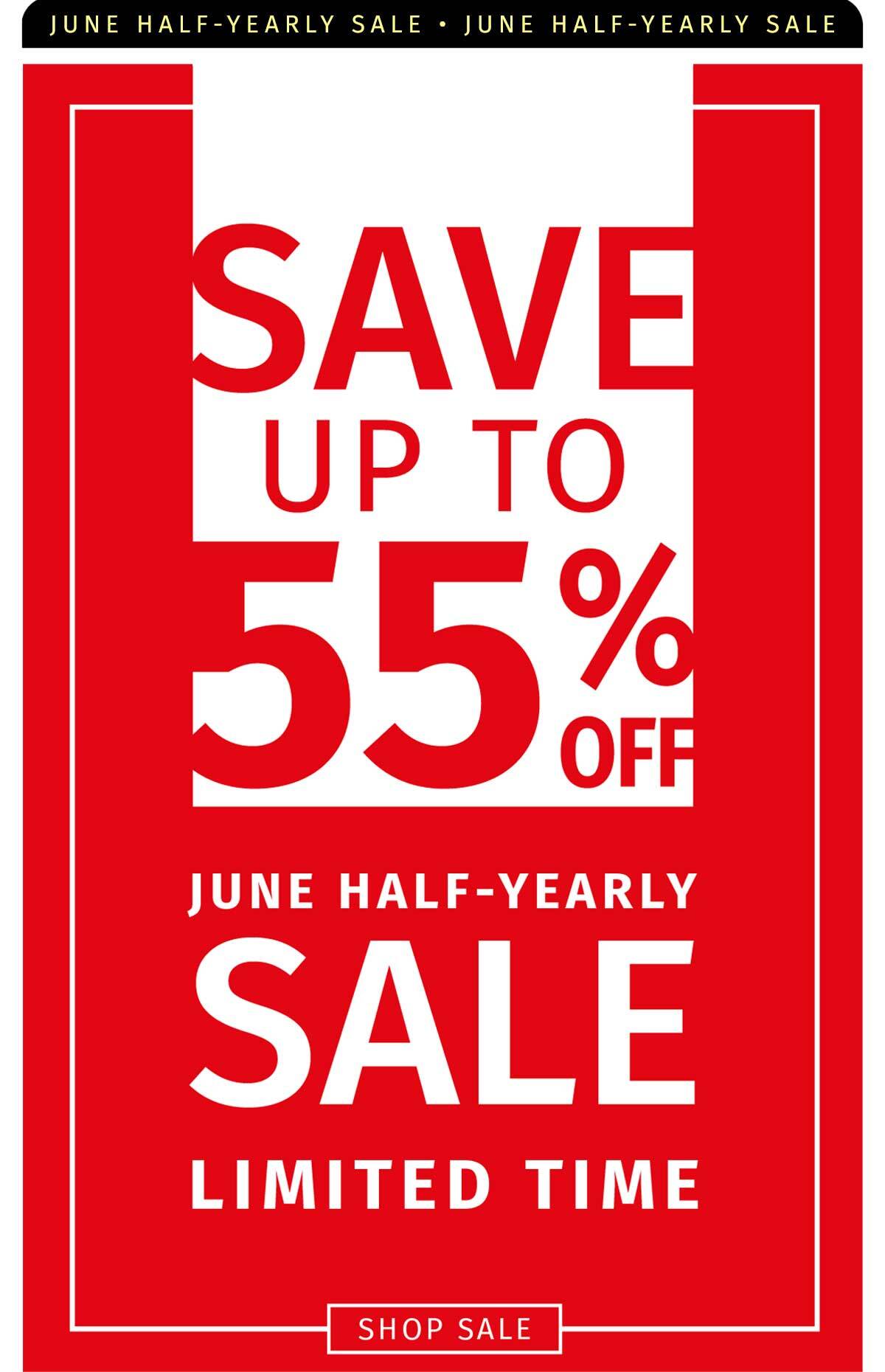 JUNE HALF-YEARLY SALE SUMER DENIM LIMITED TIME