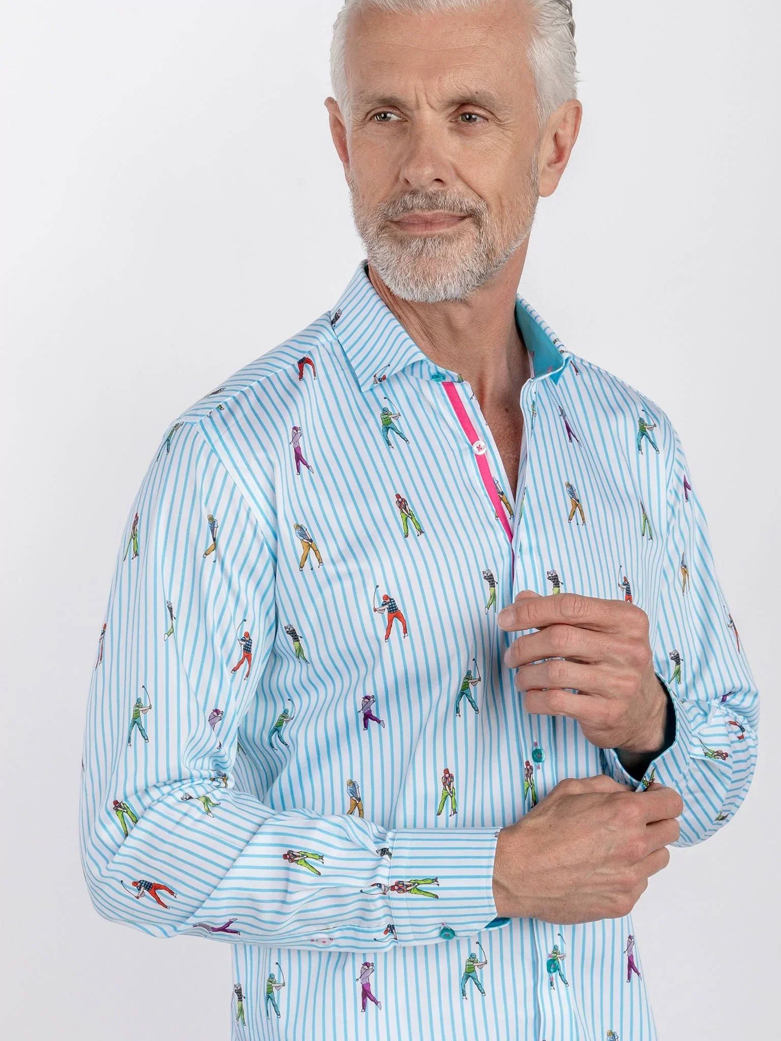 Image of CL2619 STRIPE GOLFER