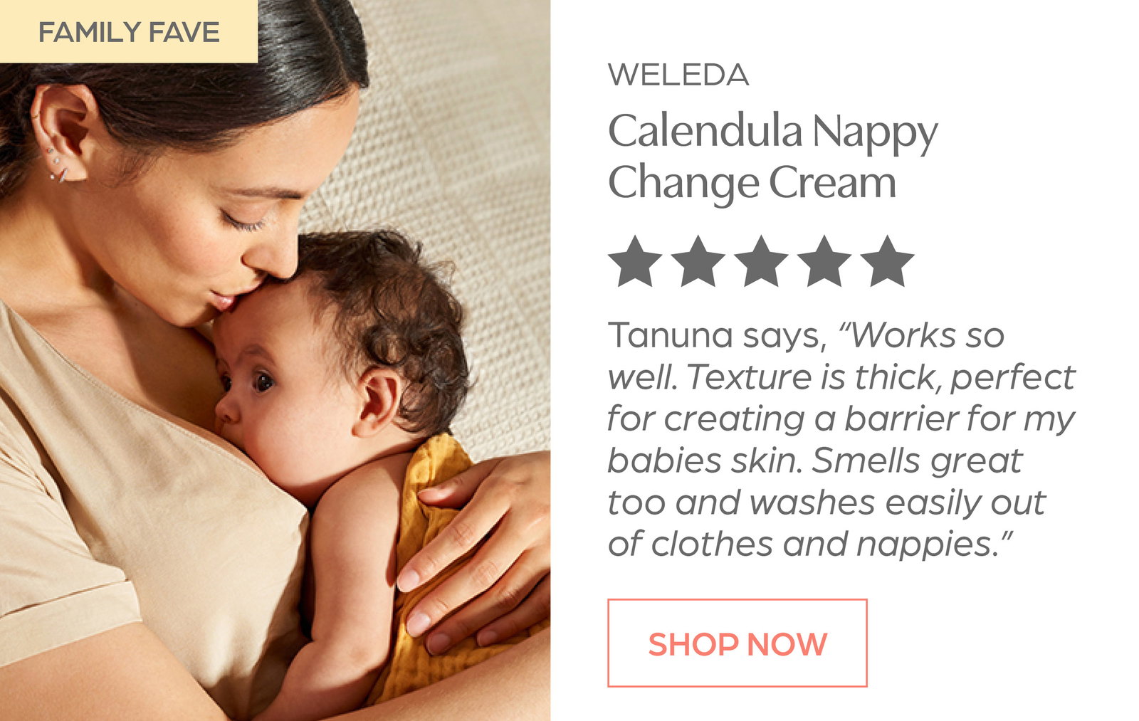 Shop Weleda Calendula Nappy Change Cream. "Works so well. Smells great too & washes out easily" Tanuna