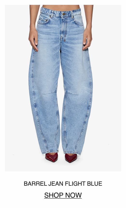 BARREL JEAN LFIGHT BLUE