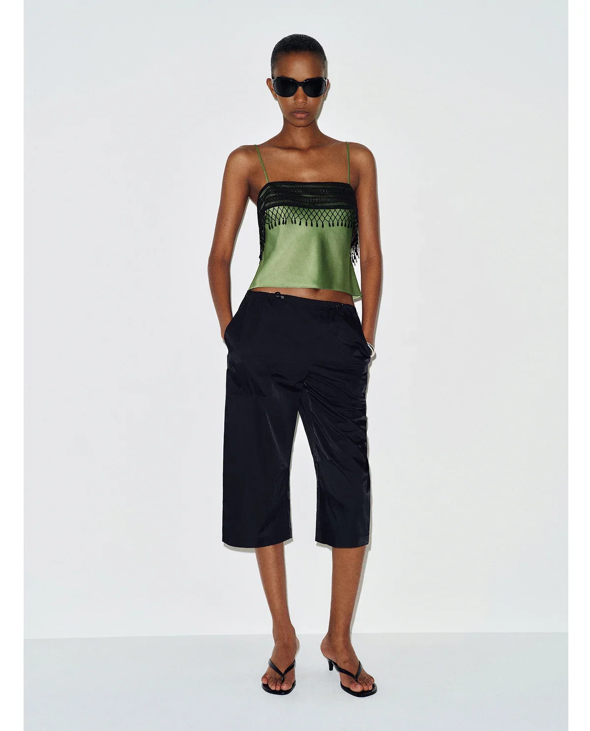 Slyvette Satin Top