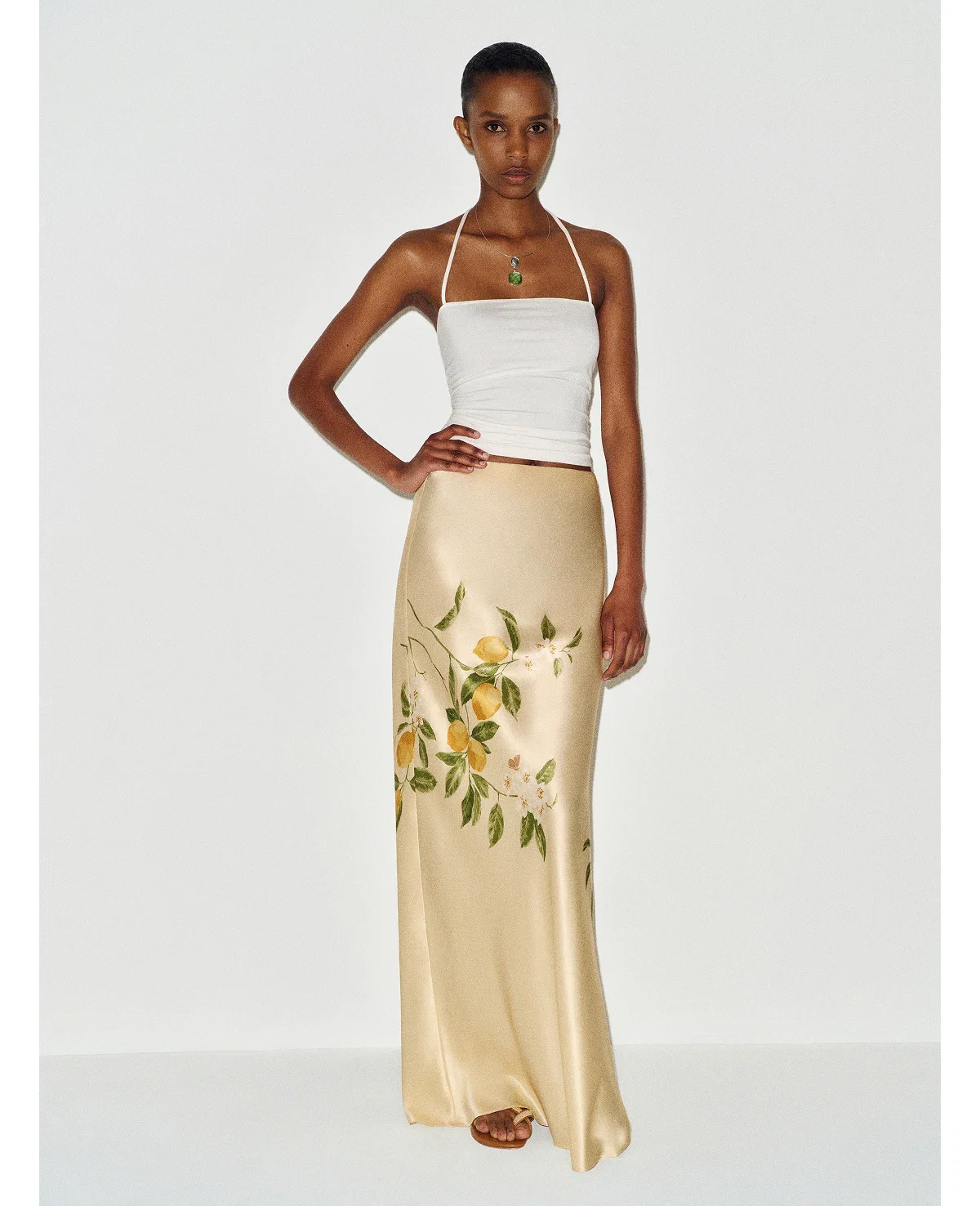 Bella Silk Skirt