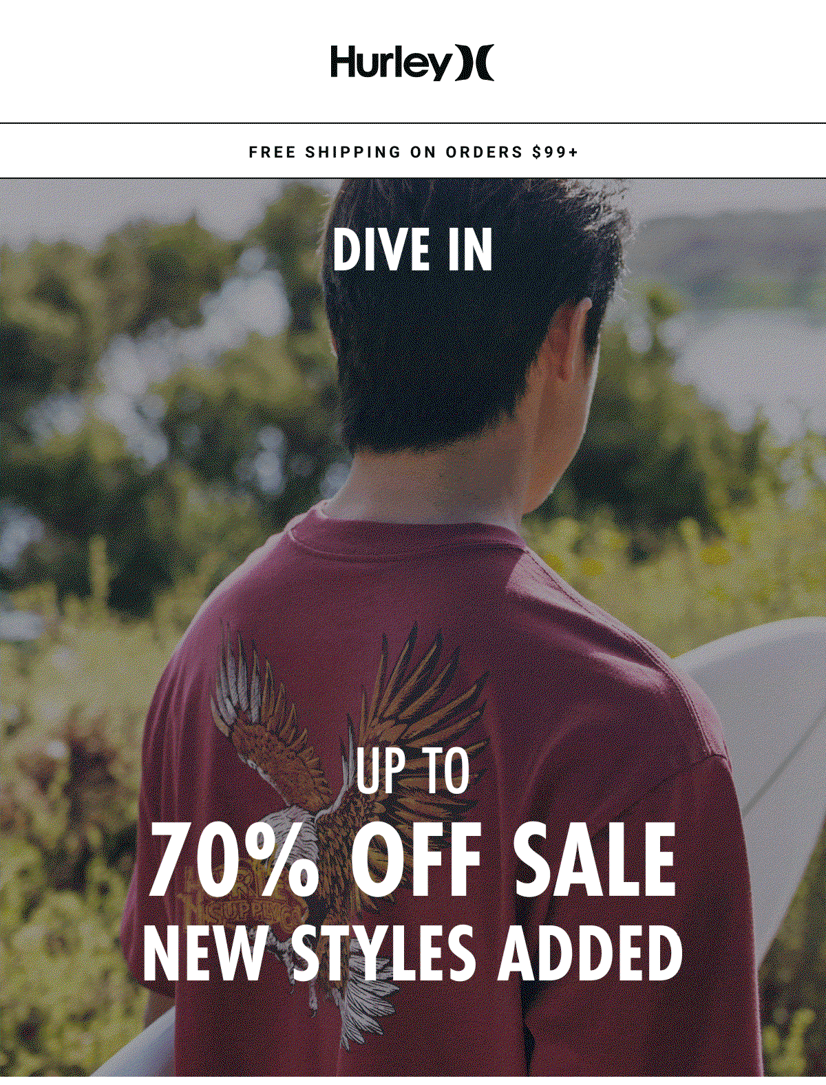 Up to 70% off sale