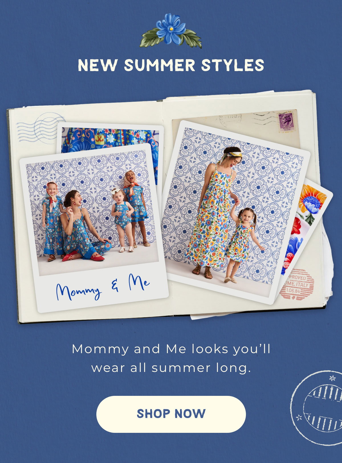 New Summer Styles: Mommy & Me looks you'll wear all summer long. [SHOP NOW]