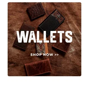 WALLETS | SHOP NOW >>