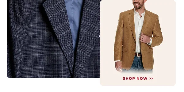MEN'S SPORT COATS | SHOP NOW >>