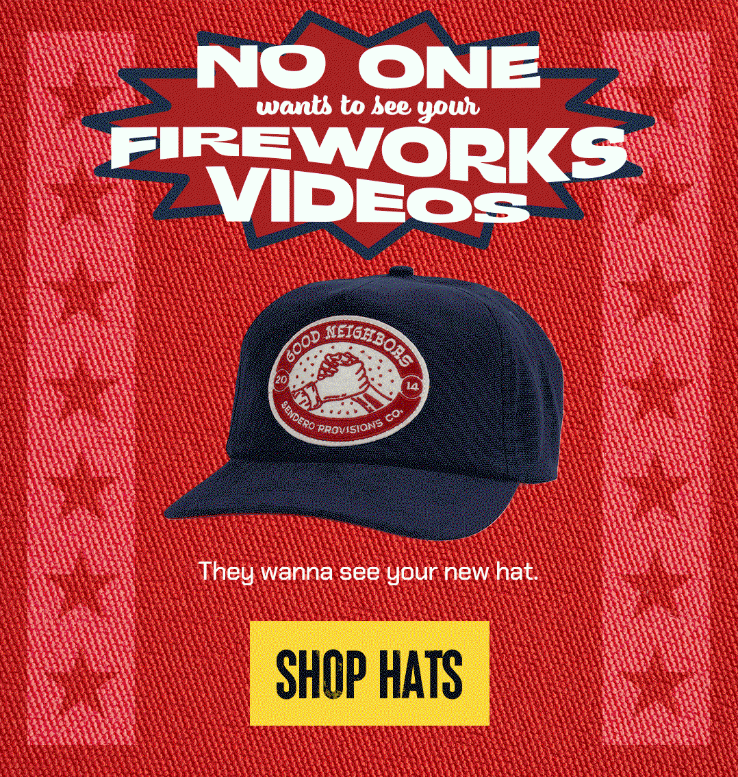 Shop Hats for the Fourth