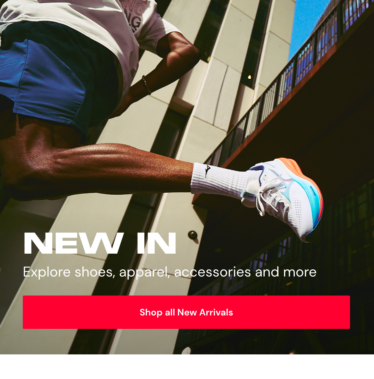 Shop all New In Shoes, Apparel, Accessories and more