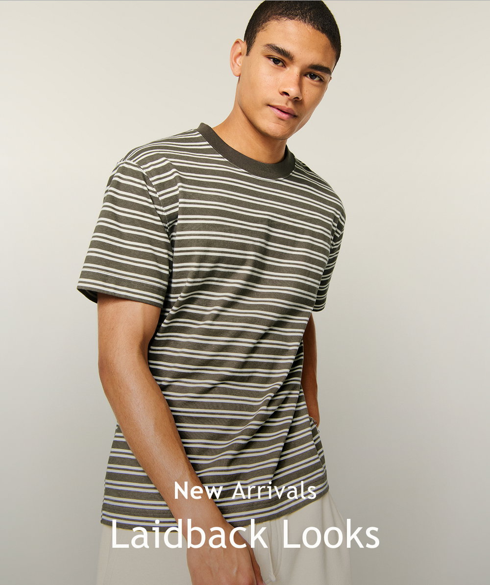 [New Arrivals] Laidback Looks Keep it simple this summer in stripes and relaxed fits.