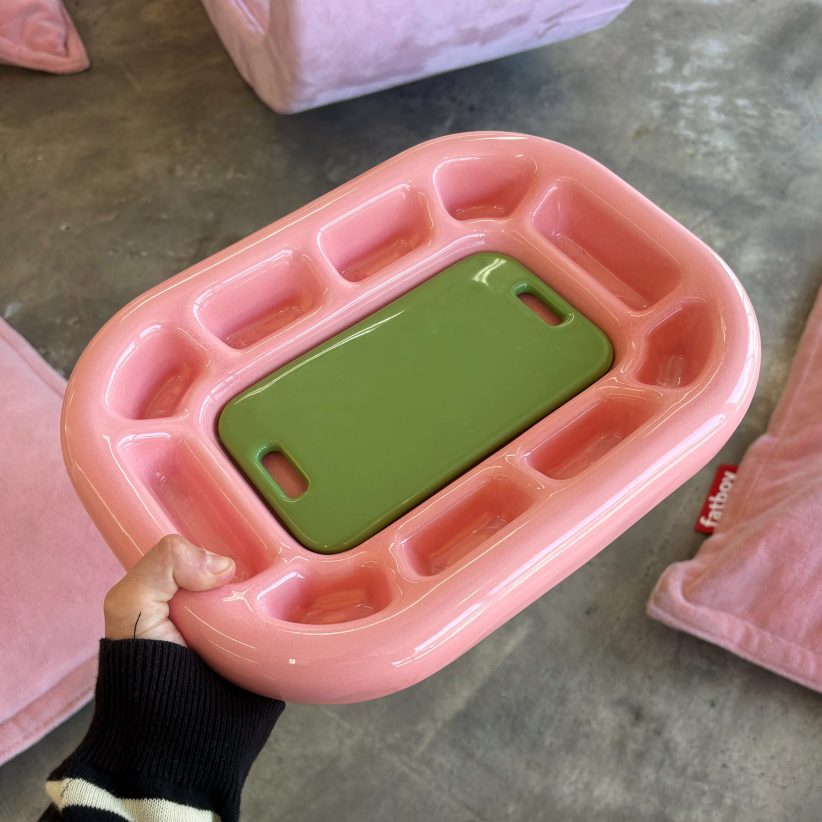 Gustaf Westman's stadium-shaped snack bowl is "the only object you need for the World Cup"