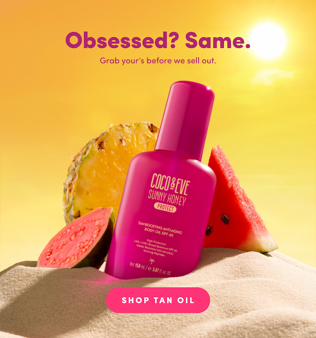 Obsessed? Same. | Shop Tan Oil