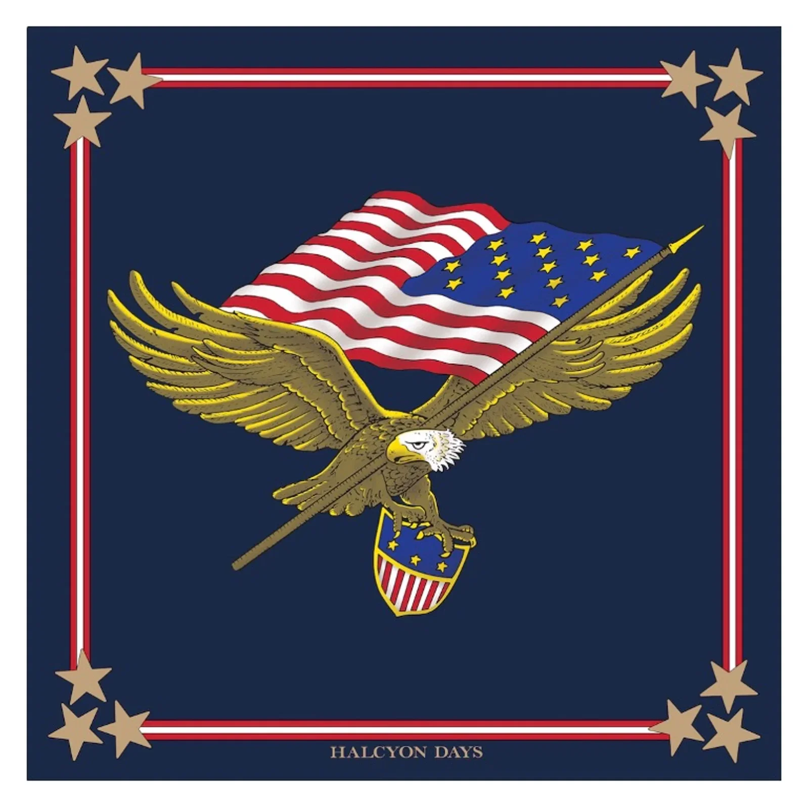 Image of Star-Spangled Banner Silk Scarf
