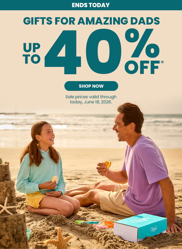 Gifts for Amazing Dads - Up to 40% Off - Ends Today 