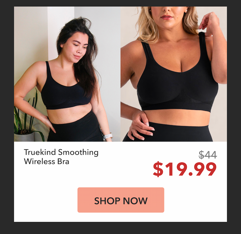 Shop Smoothing Wireless Bra