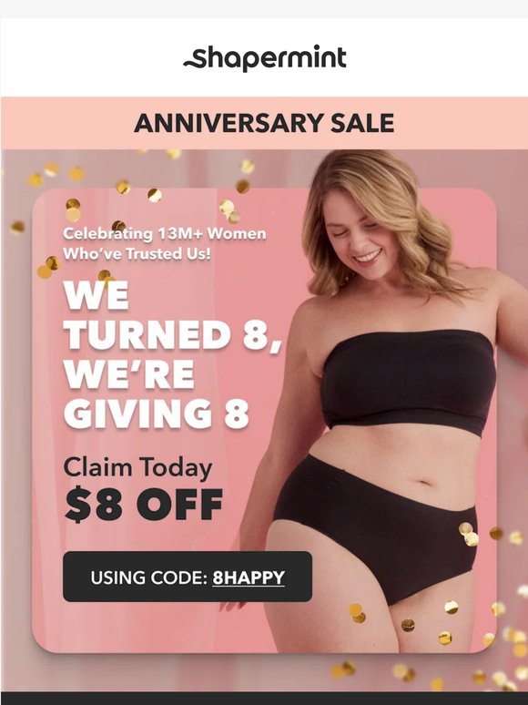 We turned 8. We're giving 8. 🥳