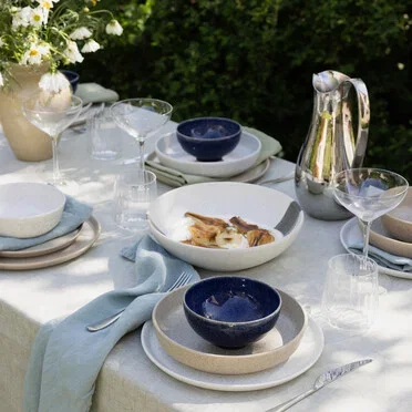 Denby Studio Blue skål cobalt, lille 13 cm.