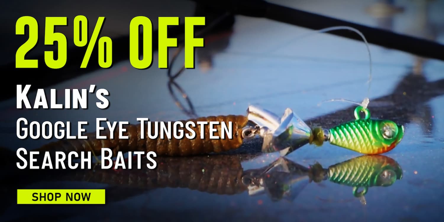 25% Off Kalin's Google Eye Tungsten Search Baits Shop Now