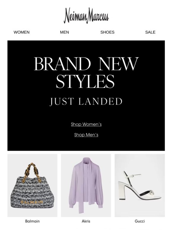Get into vacation mode with 1,000+ new designer arrivals + Price drop alert on your Versace bag & more