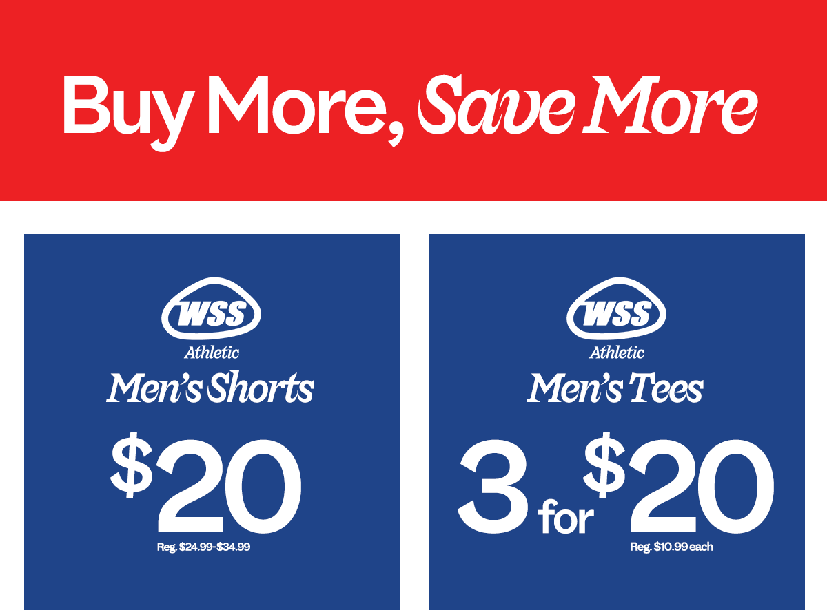 Buy more, save more! Online and in-store!