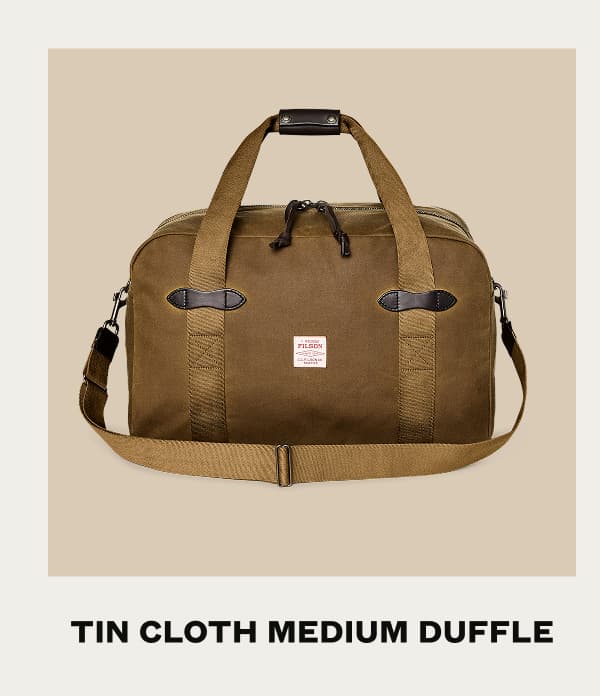 Medium Tin Cloth Duffle