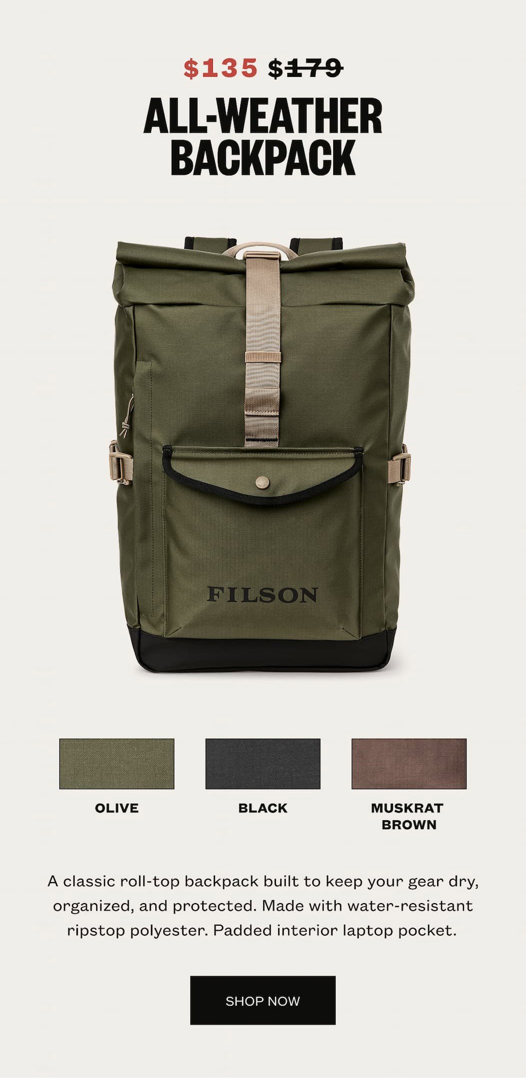 All Weather Backpack
