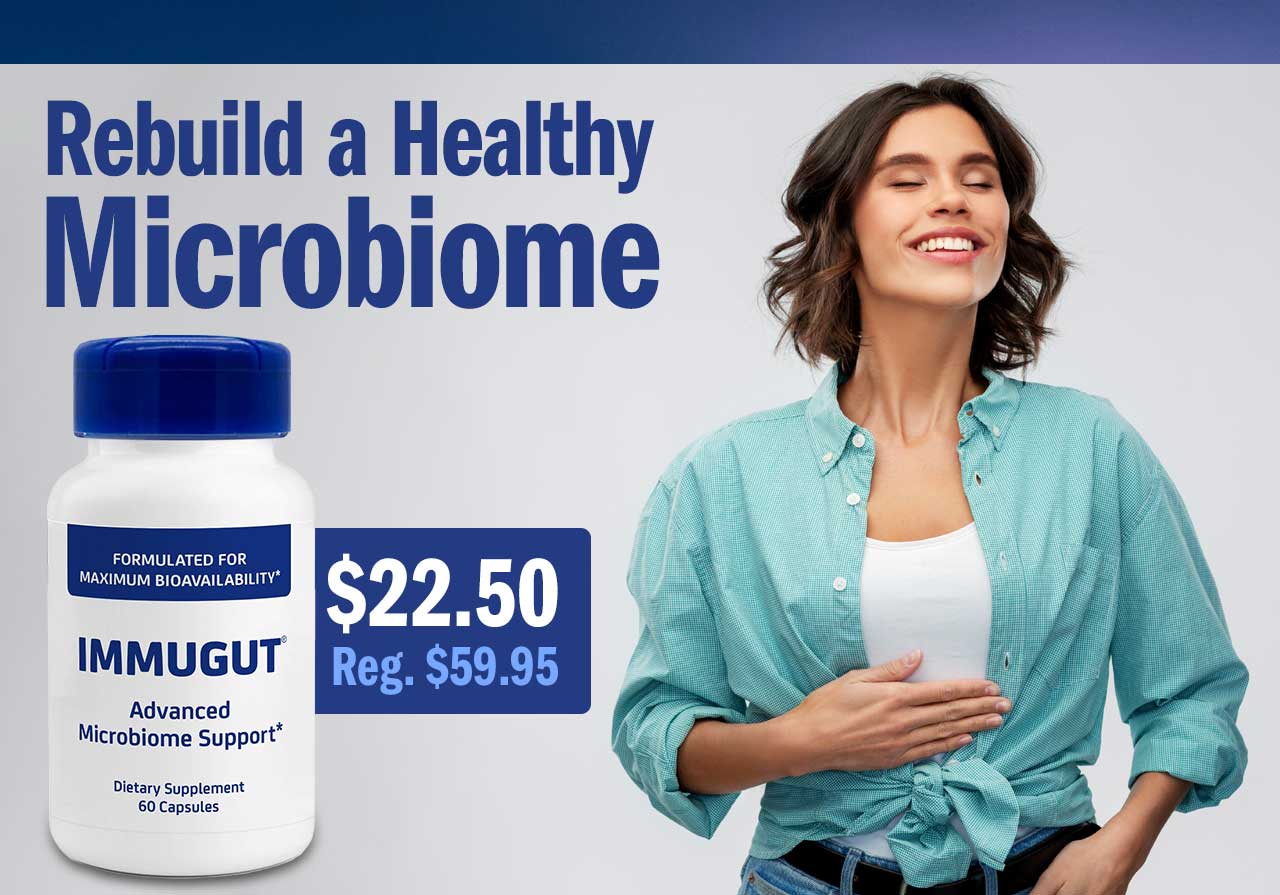 Rebuild Your Microbiome with IMMUGUT®