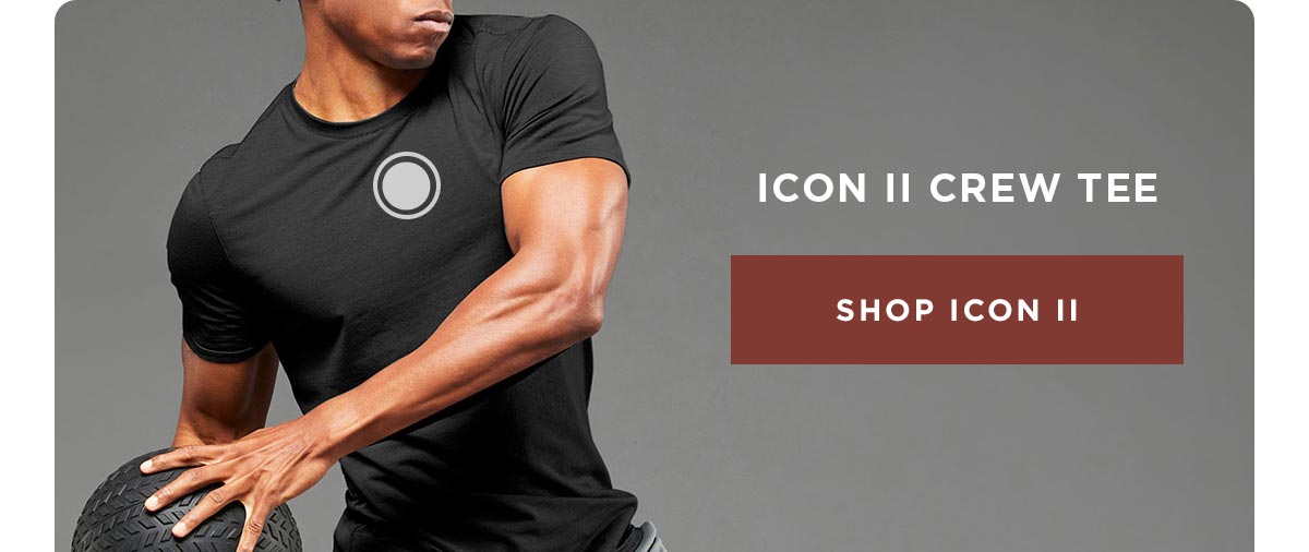 Icon II Crew Tee Black