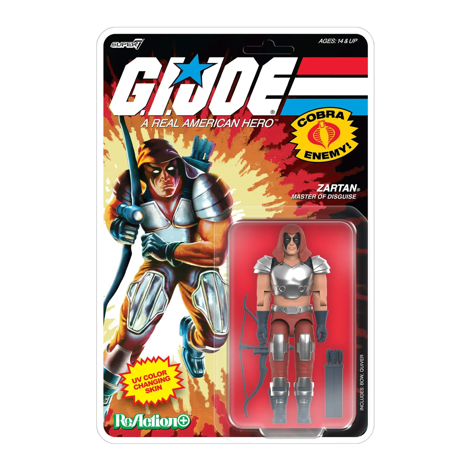 Image of G.I. Joe ReAction+ Wave 09 - Zartan (Comic)