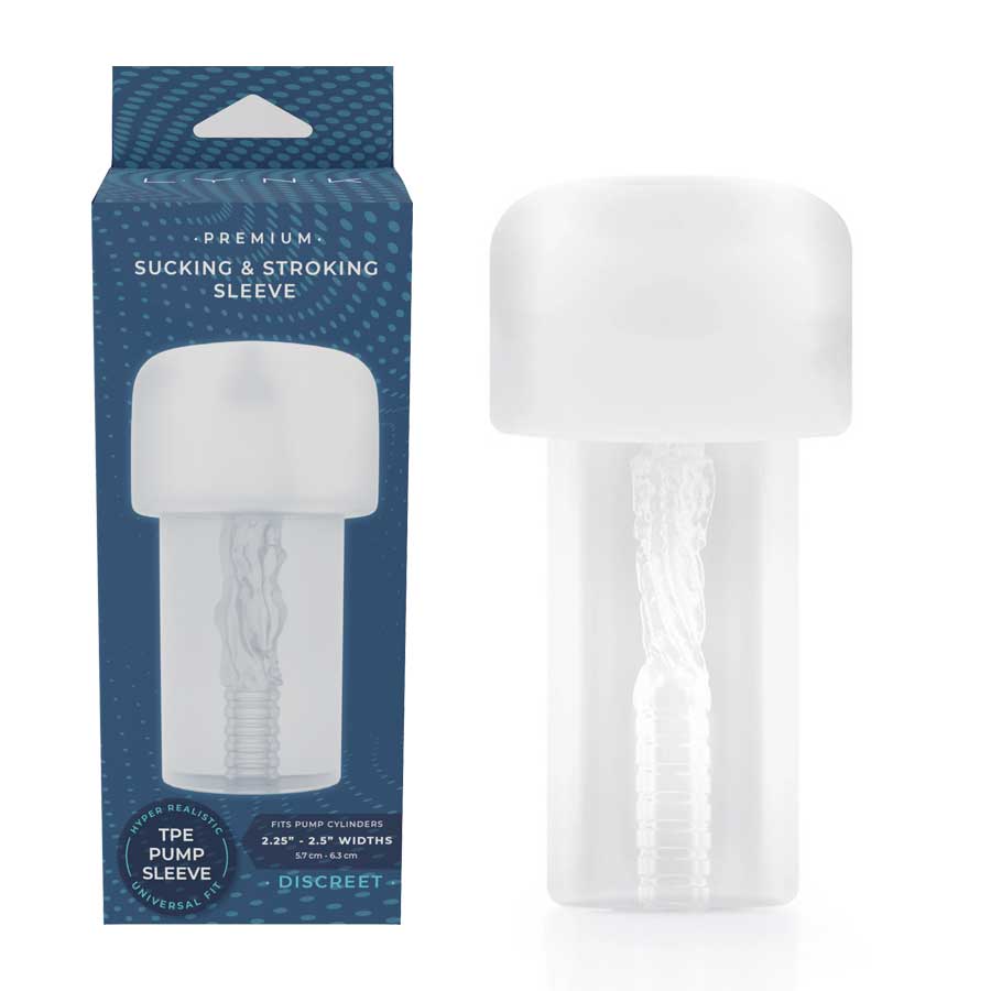 Image of Suck N Stroke Penis Pump Masturbator Replacement Stroker Sleeve