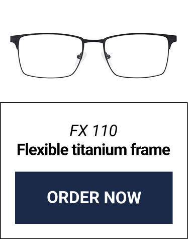 FX 110 Flexible titanium frame
