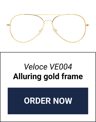 Veloce VE004 Alluring gold frame