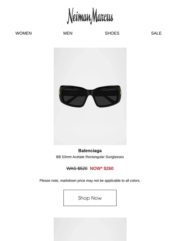 Price drop! Make this Balenciaga sunglasses & more yours before it sells out