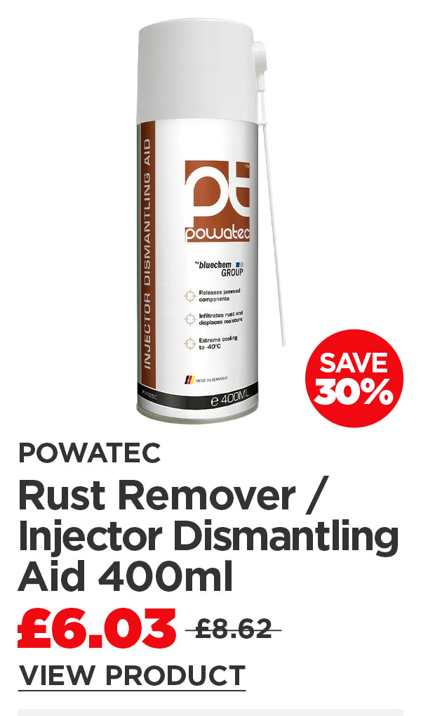 Powatec Rust Remover / Injector Dismantling Aid