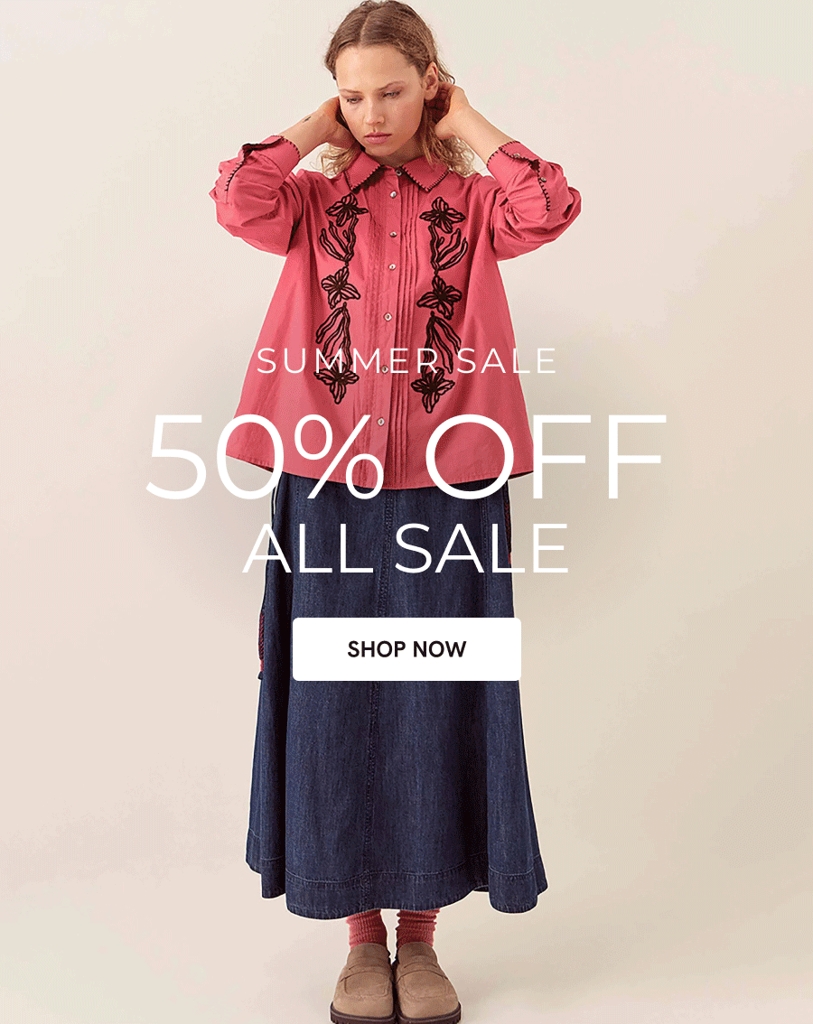 Summer sale 50% off launch
