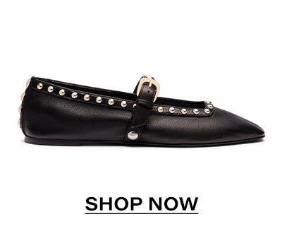 Perry Mary Jane Flat in Black