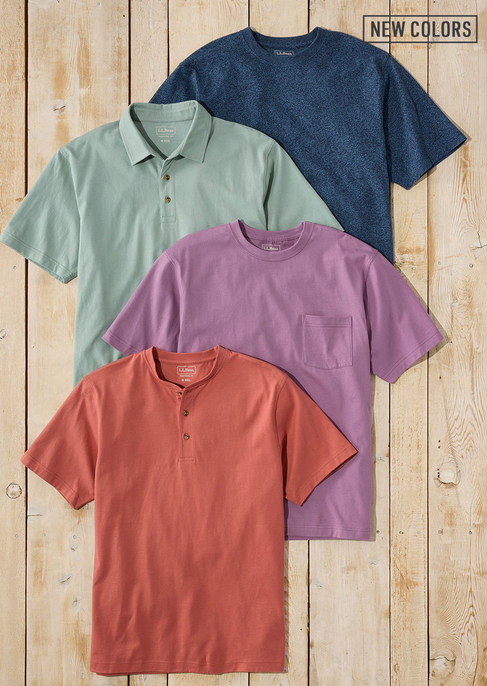 Carefree Unshrinkable Tees