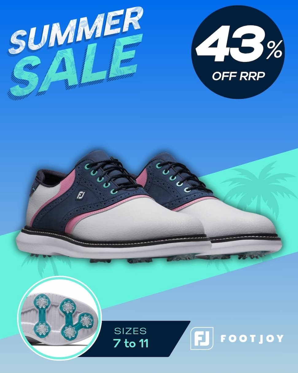 Footjoy Mens Traditions Breathable Leather Waterproof Spiked Golf Shoes