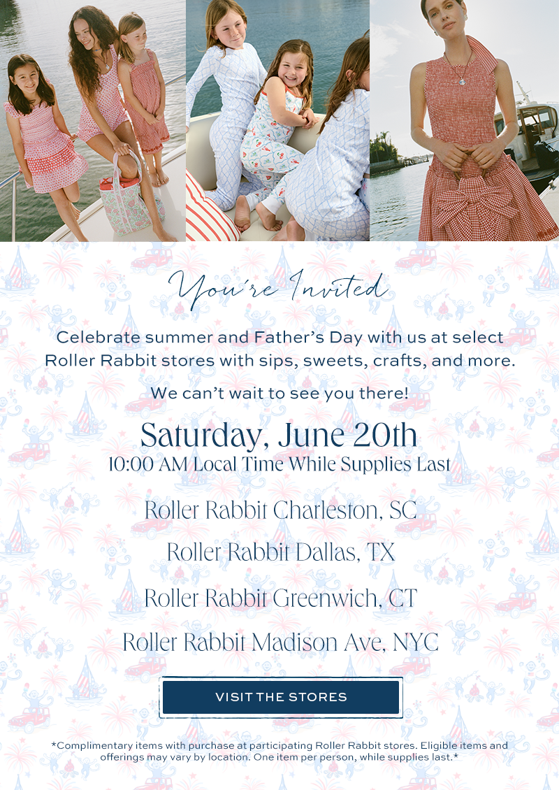 Roller Rabbit Store Events
