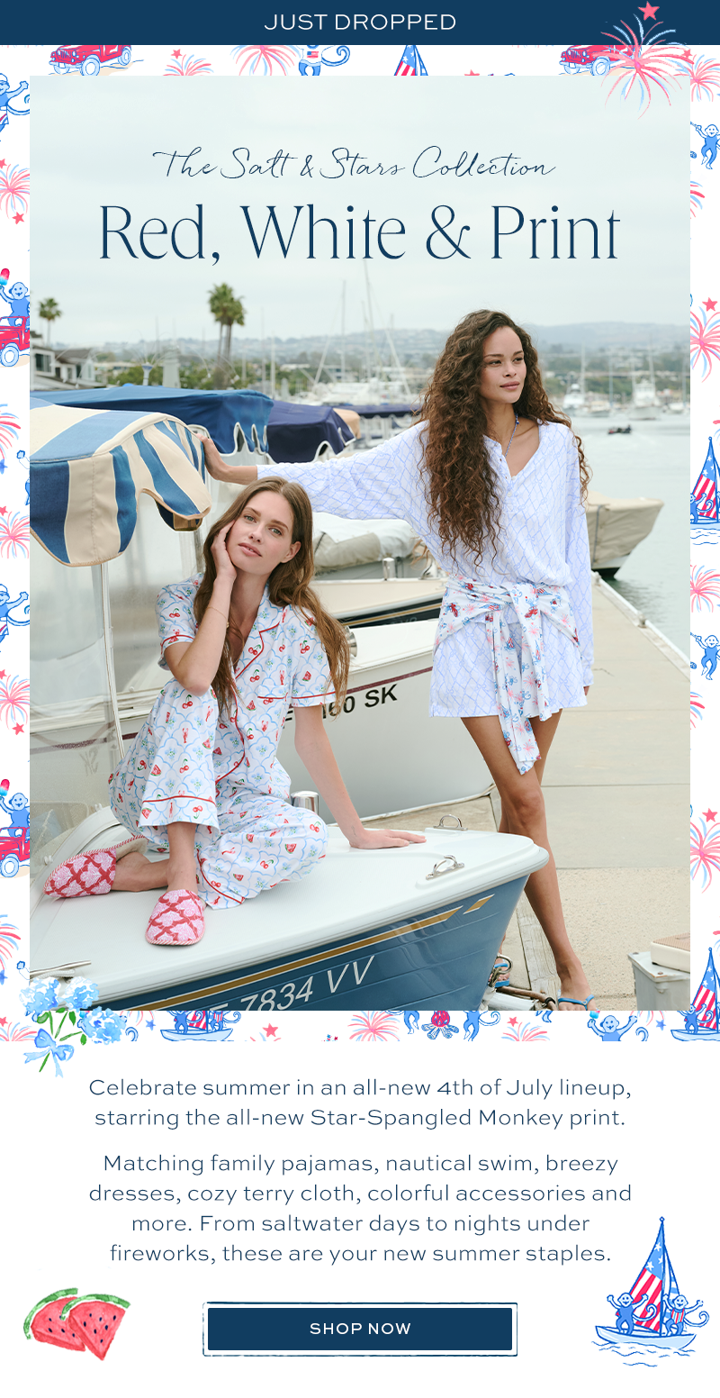 Roller Rabbit Salt & Stars Collection