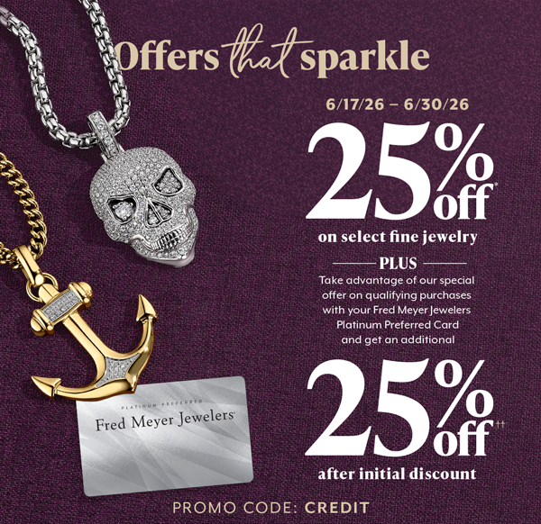 Offers That Sparkle. Shop Sale