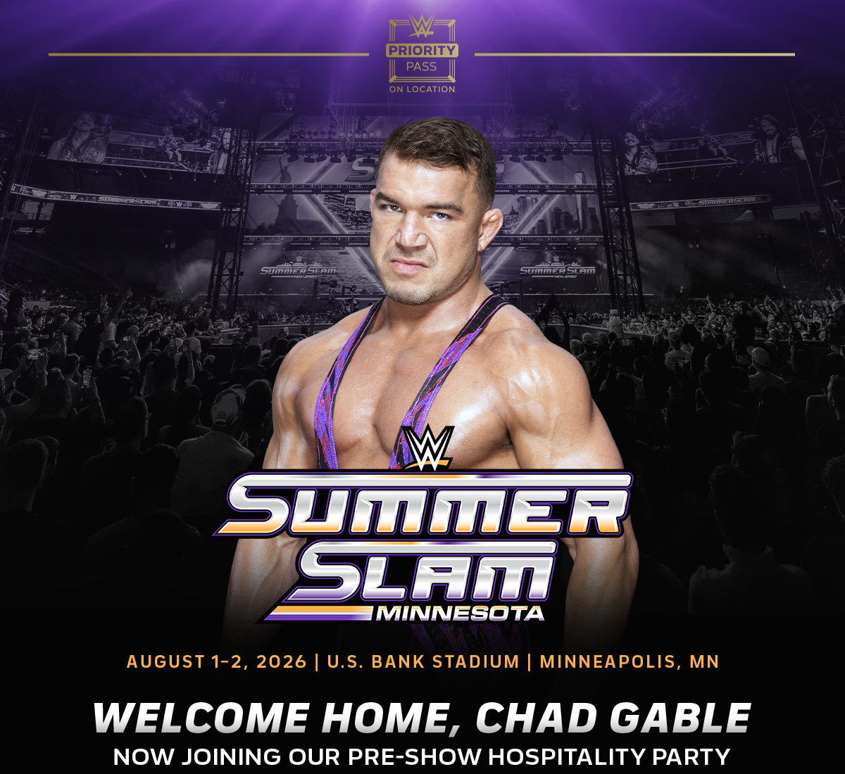 SummerSlam VIP Experience with Chad Gable