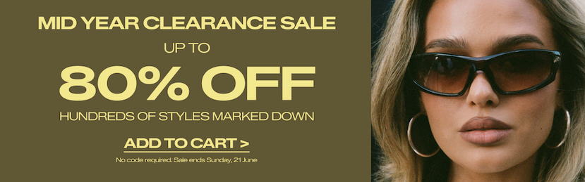 Up to 80% off sale
