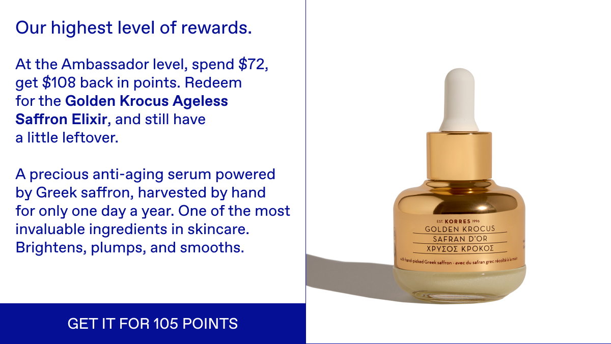 Golden Krocus Ageless Saffron Elixir